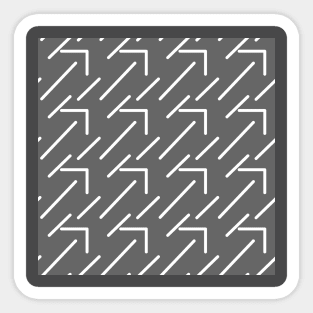 Background illustration geometric, arrow, line, decorative design pattern Sticker